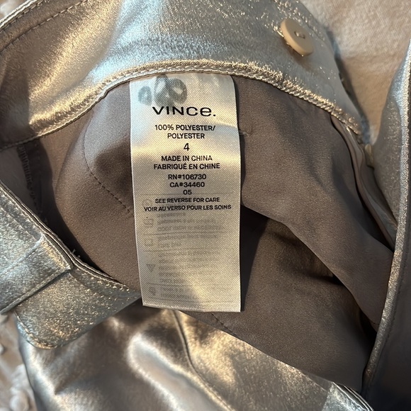 VINCE Metallic Culottes - Picture 4 of 5